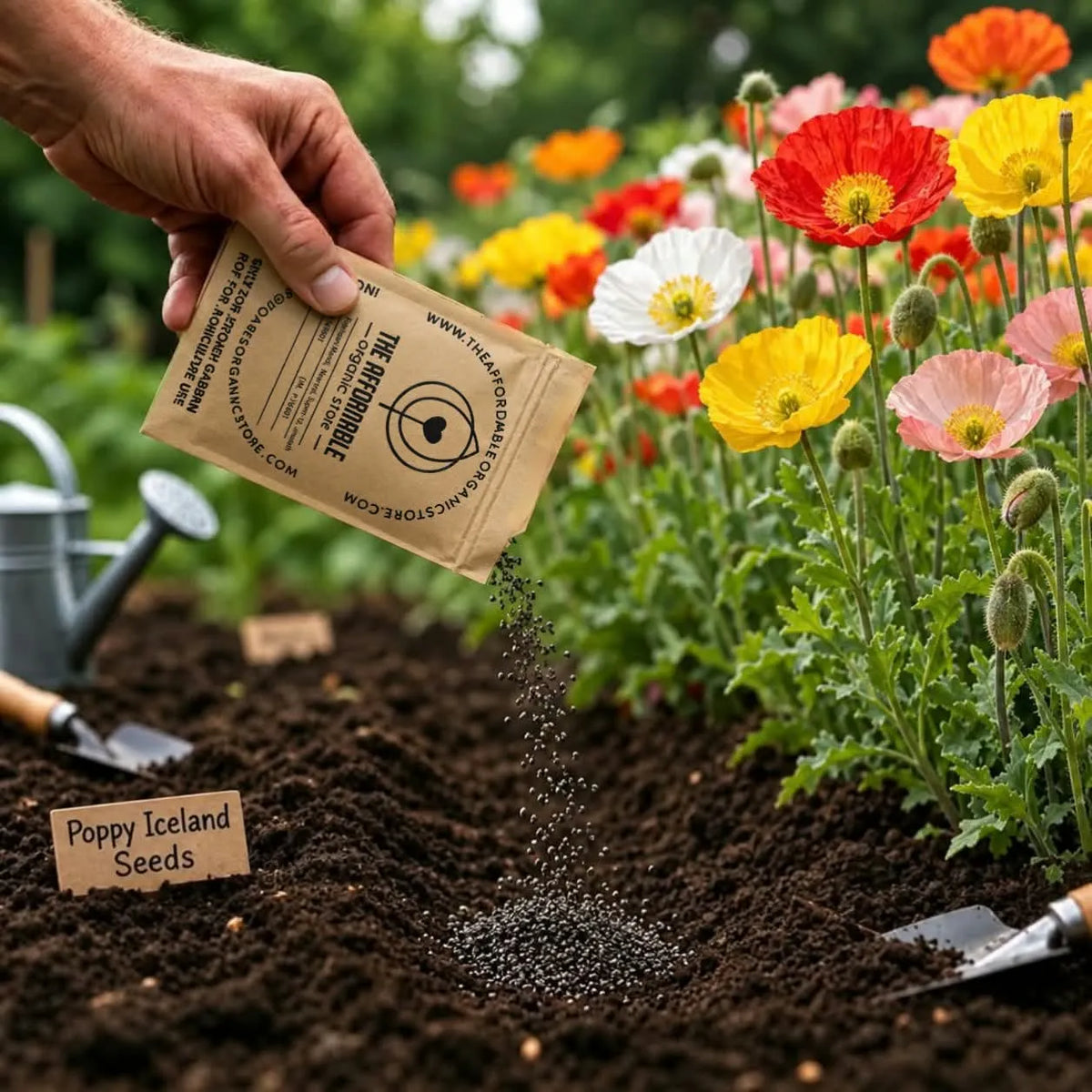 Poppy Iceland Mix Seeds (30 seeds)