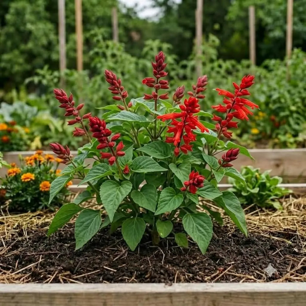 Salvia Red Seeds (10 seeds)