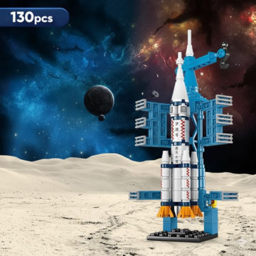 Space Rocket Building Block(1Pc)