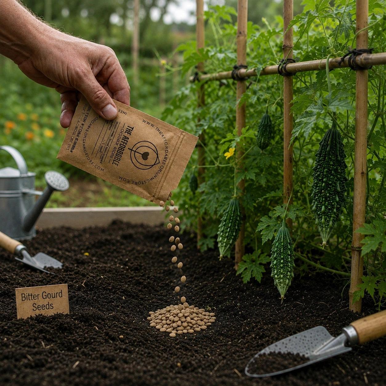 Bitter Gourd Seeds (5 seeds)