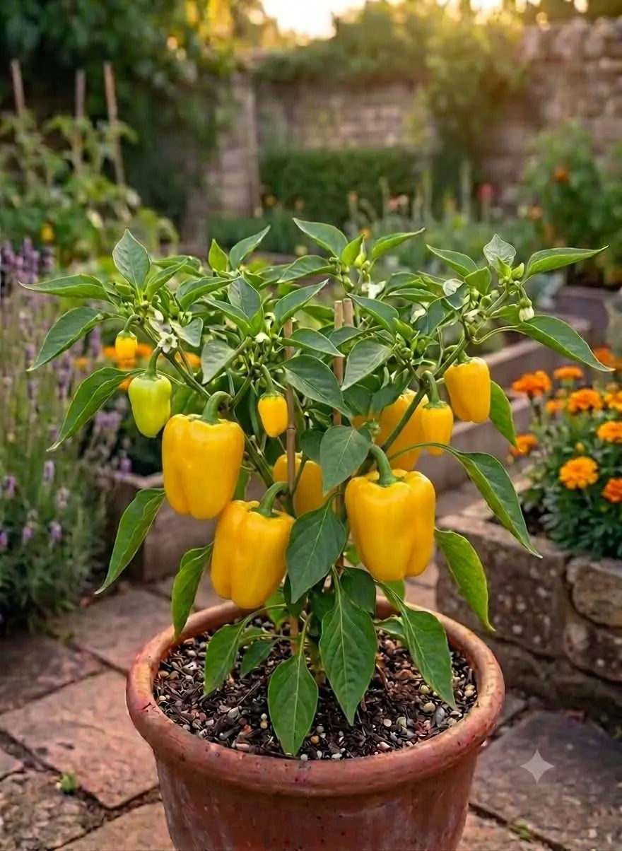 Capsicum Yellow Seeds (10 seeds)