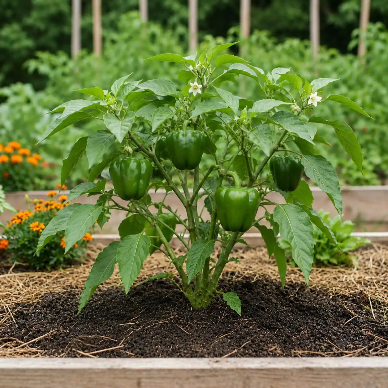 Capsicum Green Seeds (20 seeds)