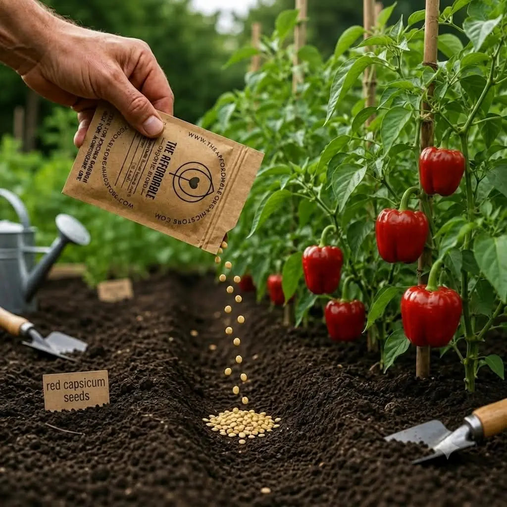 Capsicum Red Seeds (10 seeds)