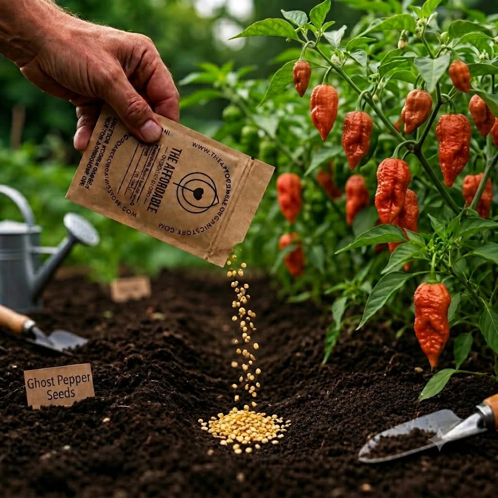 Ghost Pepper Seeds (10 Seeds)