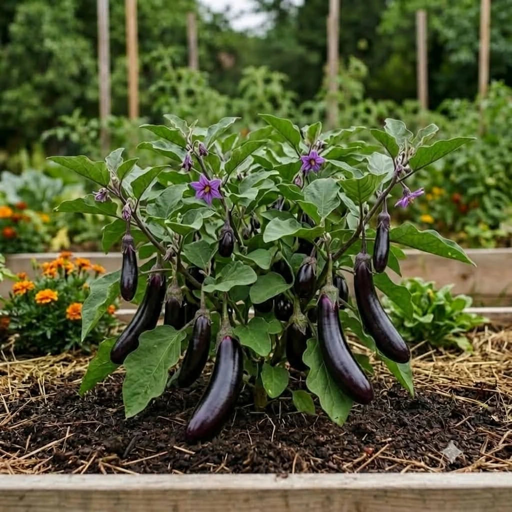 Long Brinjal Seeds (10seeds)