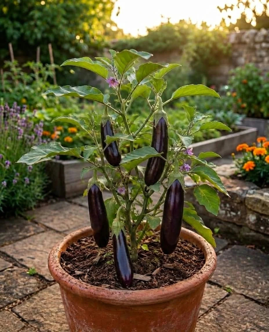 Long Brinjal Seeds (10seeds)