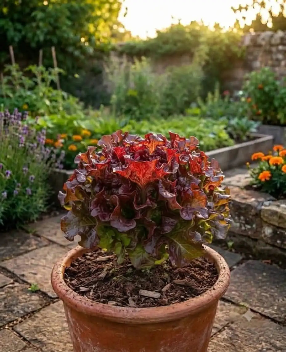 Red Lettuce Seeds (10 seeds)