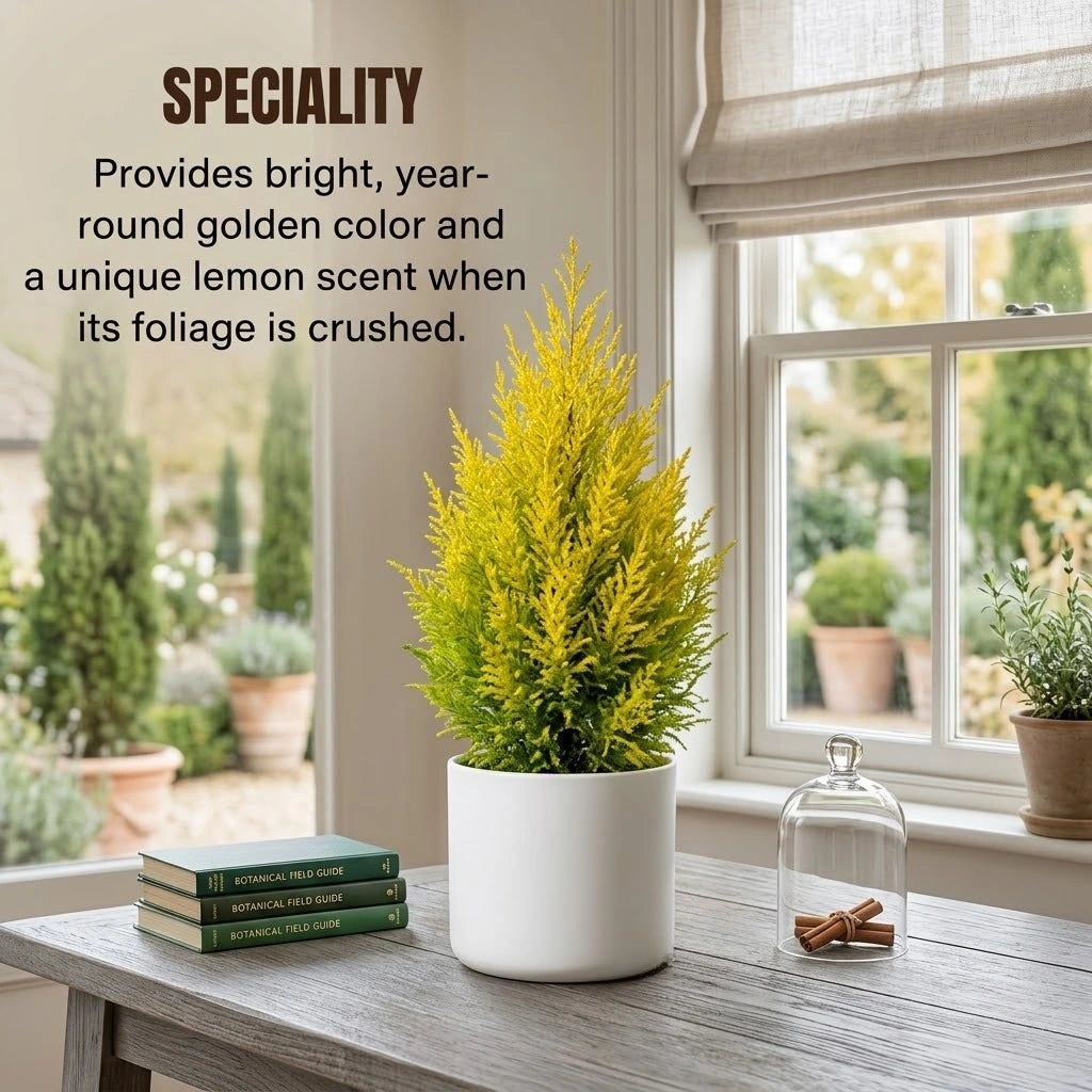 Golden Cypress Plant Sapling (1pc)