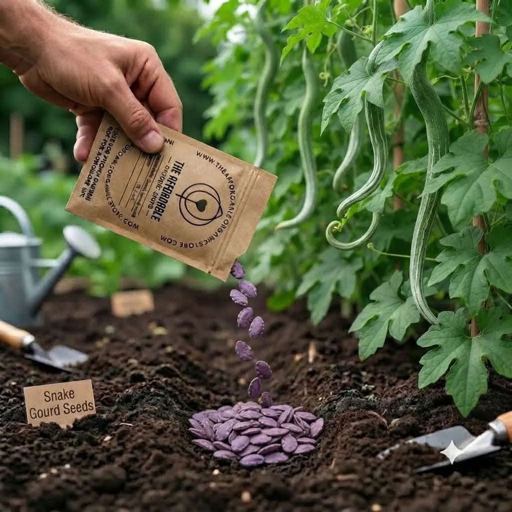 Snake Gourd Seeds (5 Seeds)