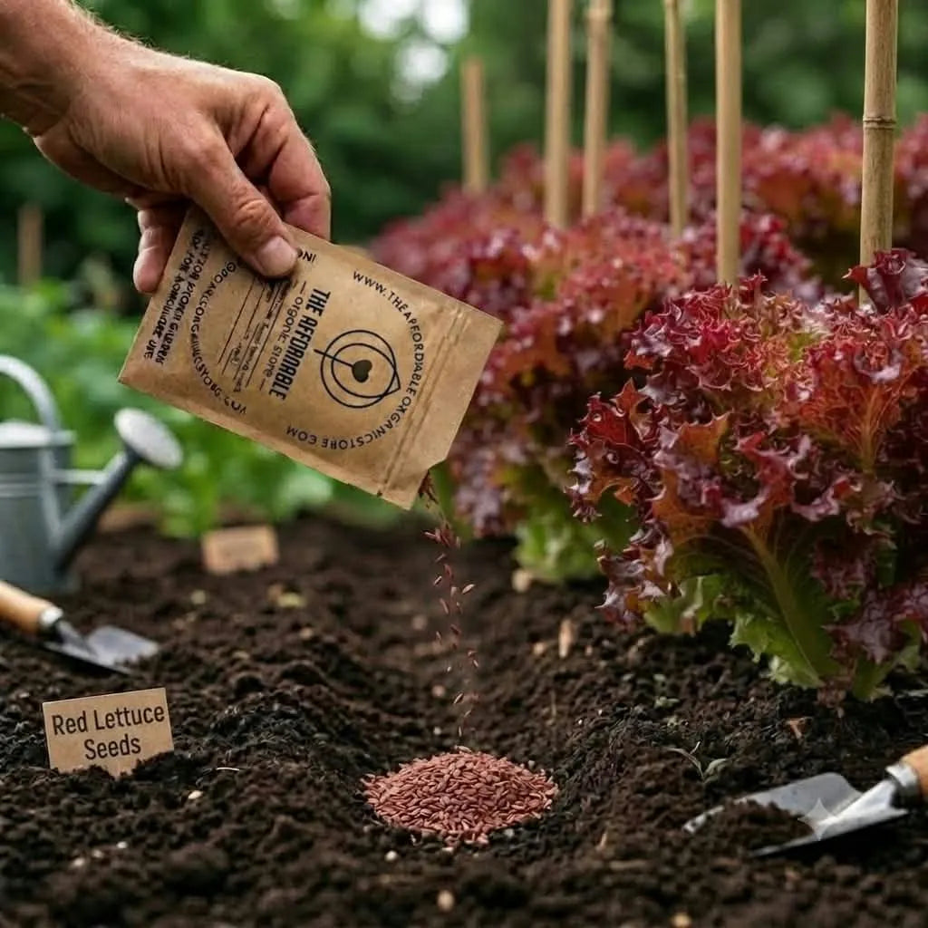 Red Lettuce Seeds (10 seeds)