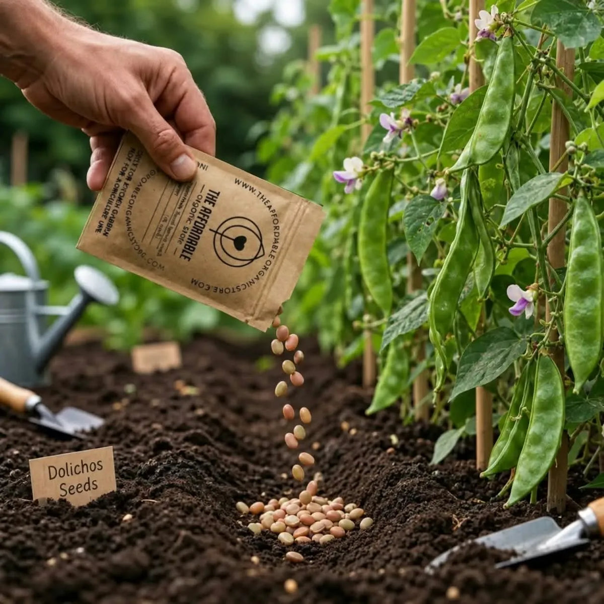 Dolichos Seeds (5 seeds)