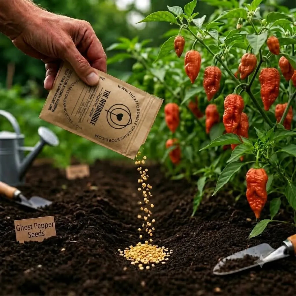Ghost Pepper Seeds (10 Seeds)