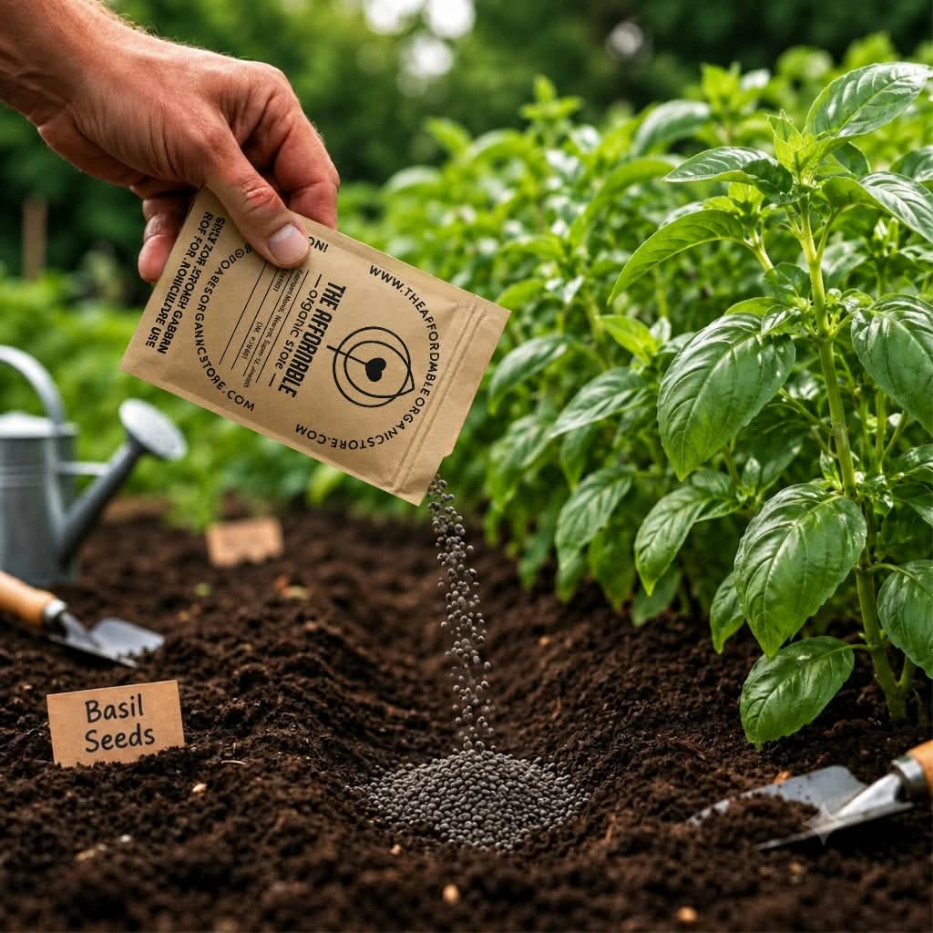 Basil Green Seeds (20 seeds)
