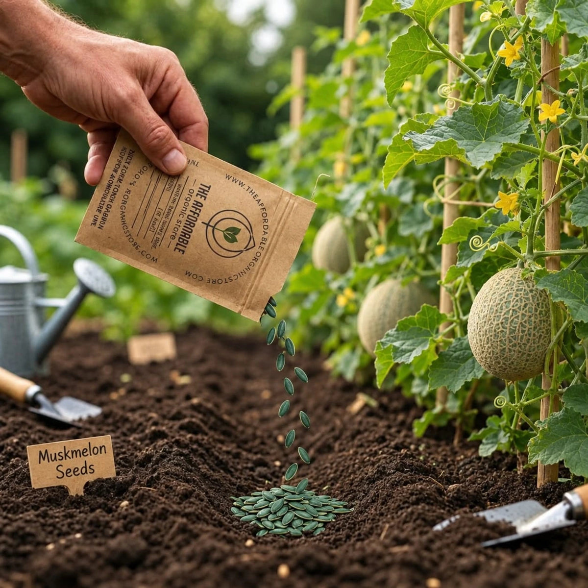 Muskmelon Seeds (3 seeds)