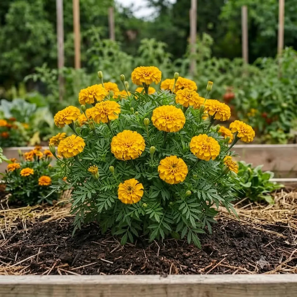 Yellow Marigold Seeds (10 seeds)