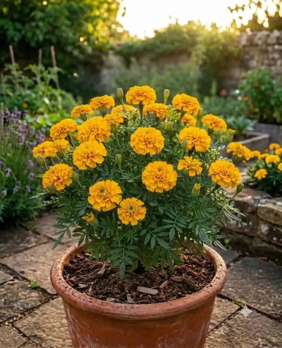 Yellow Marigold Seeds (10 seeds)