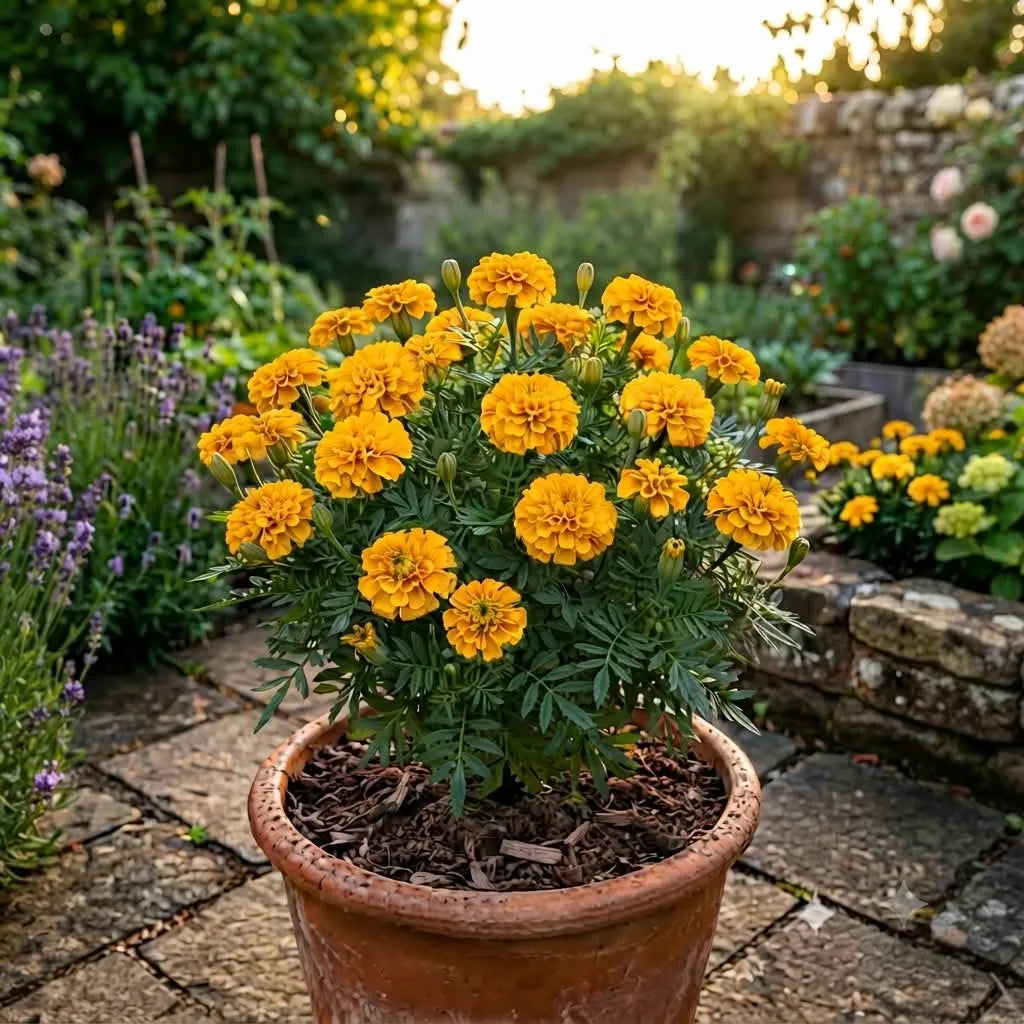 Yellow Marigold Seeds (10 seeds)