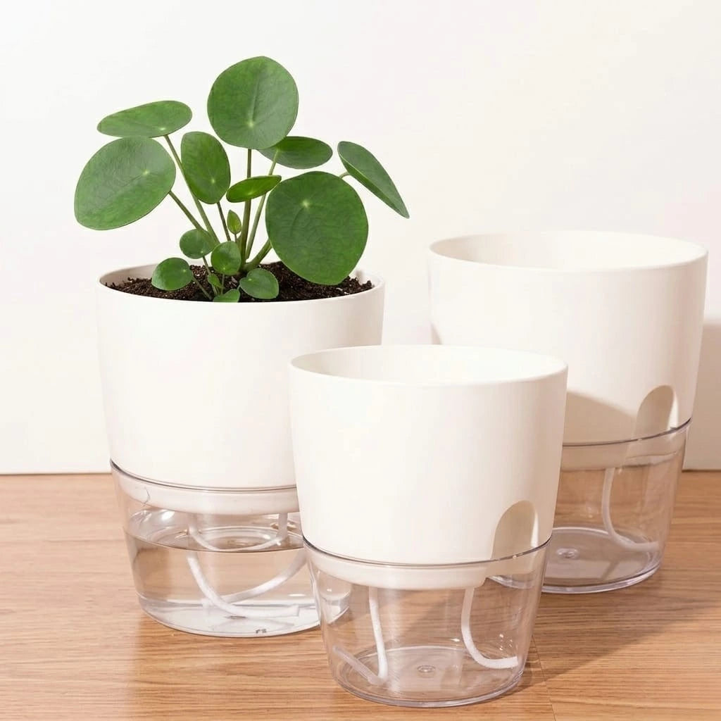 Wick Self Watering Pot (1pc)