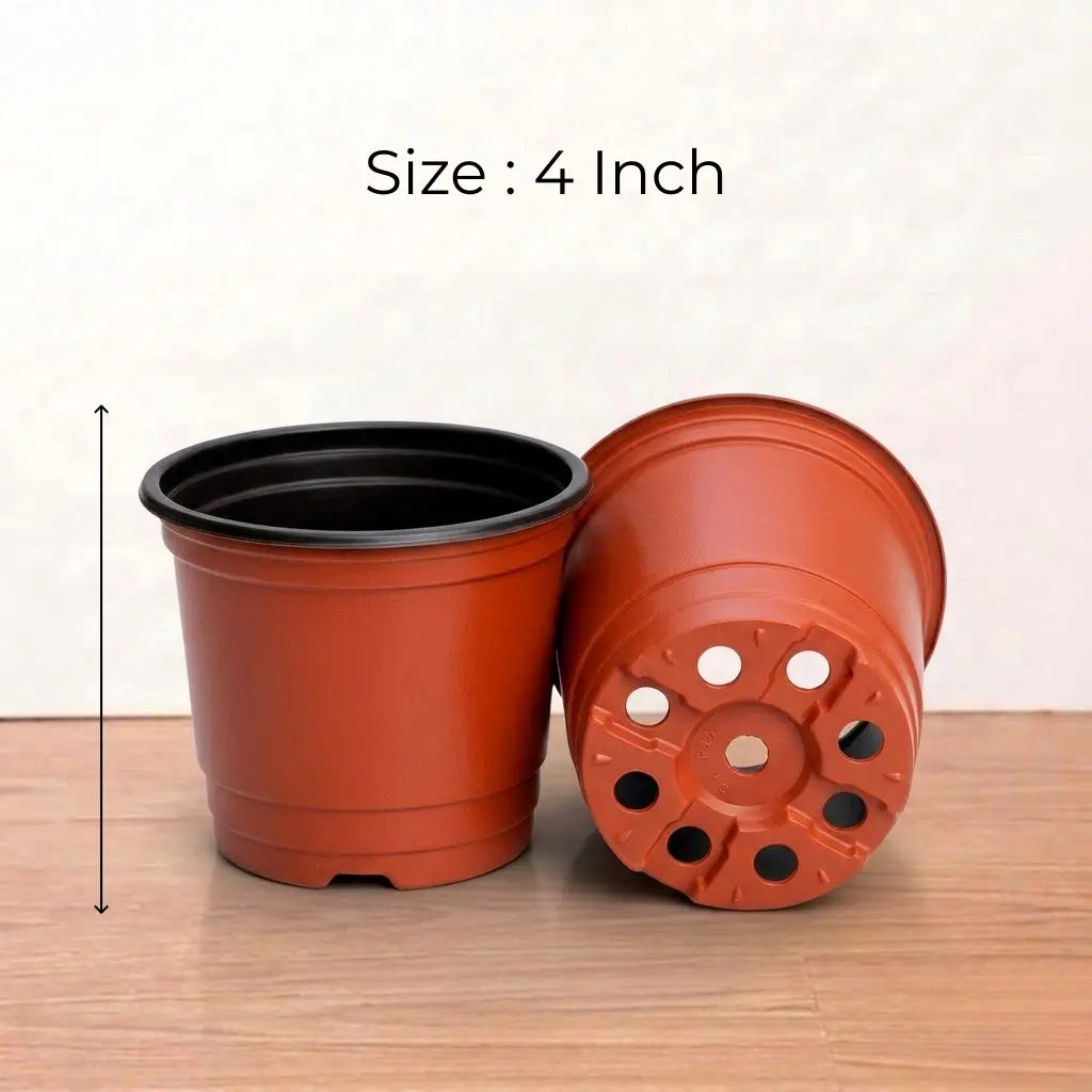 Vertical Wall Hanging Pots 4inch (1pc)