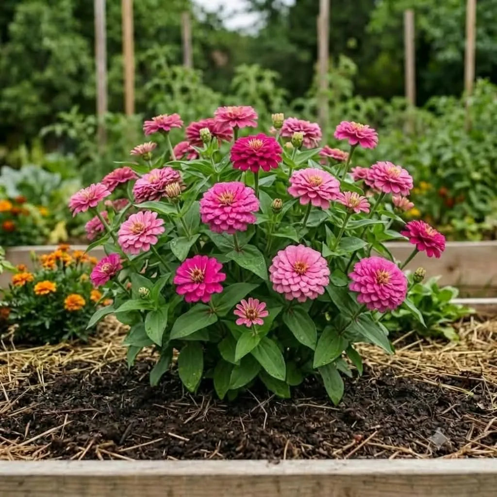 Zinnia Pink Seeds (6 seeds)