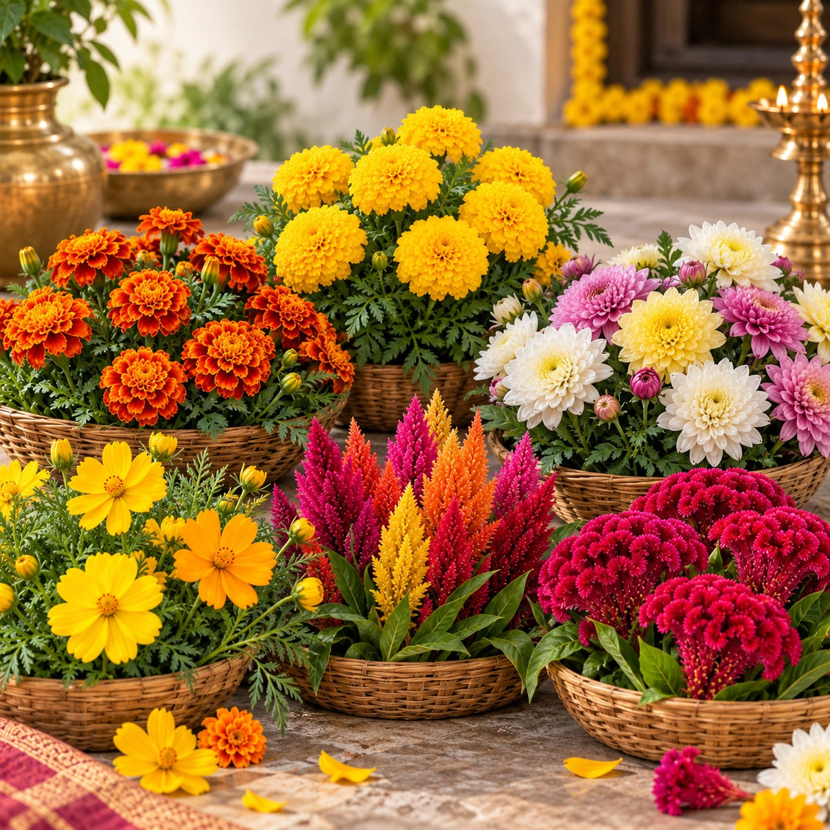 Bathukamma Flower Seed Kit
