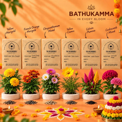 Bathukamma Flower Seed Kit