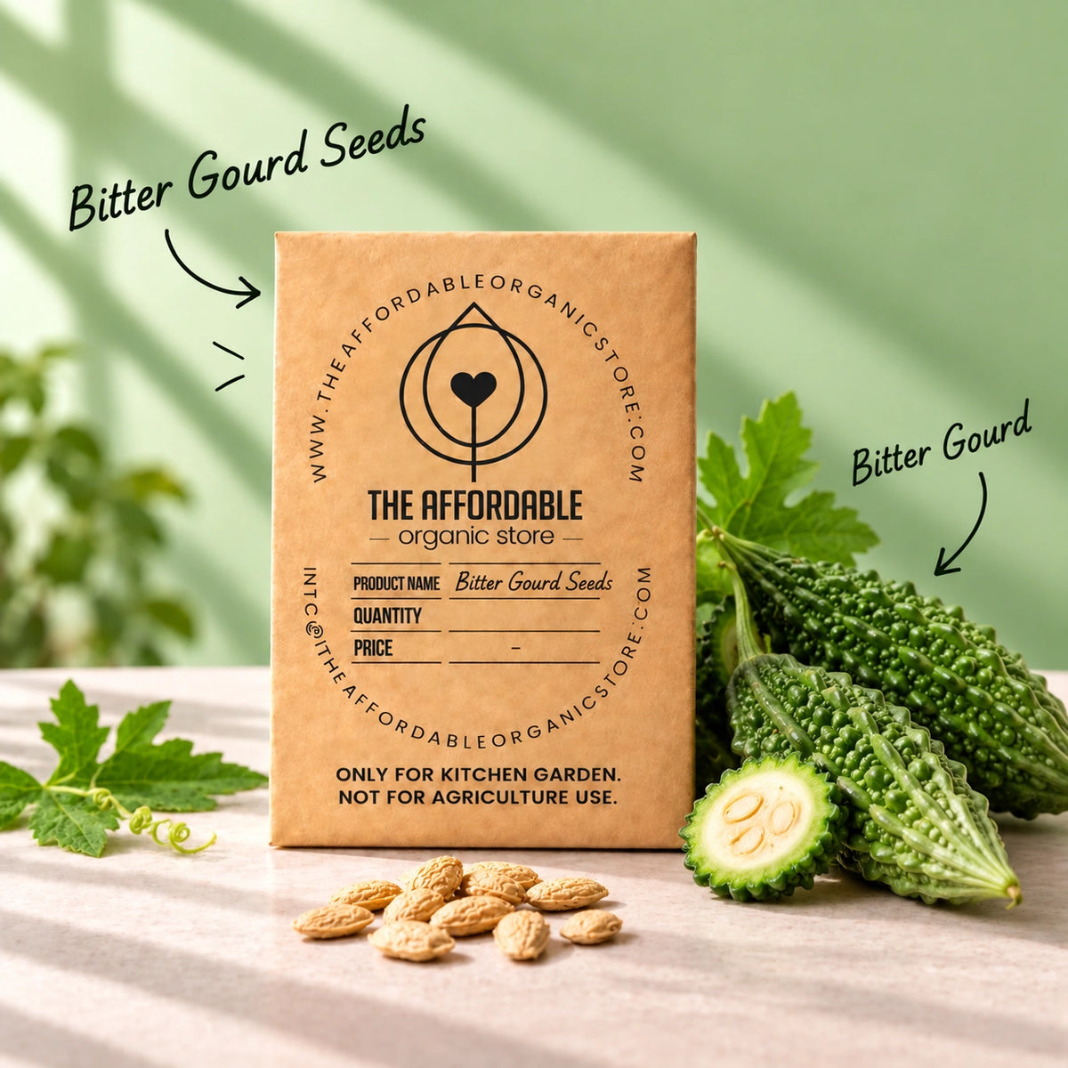 Bitter Gourd Seeds (5 seeds)