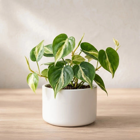 Philodendron Oxycardium Variegated Plant Sapling (1pc)