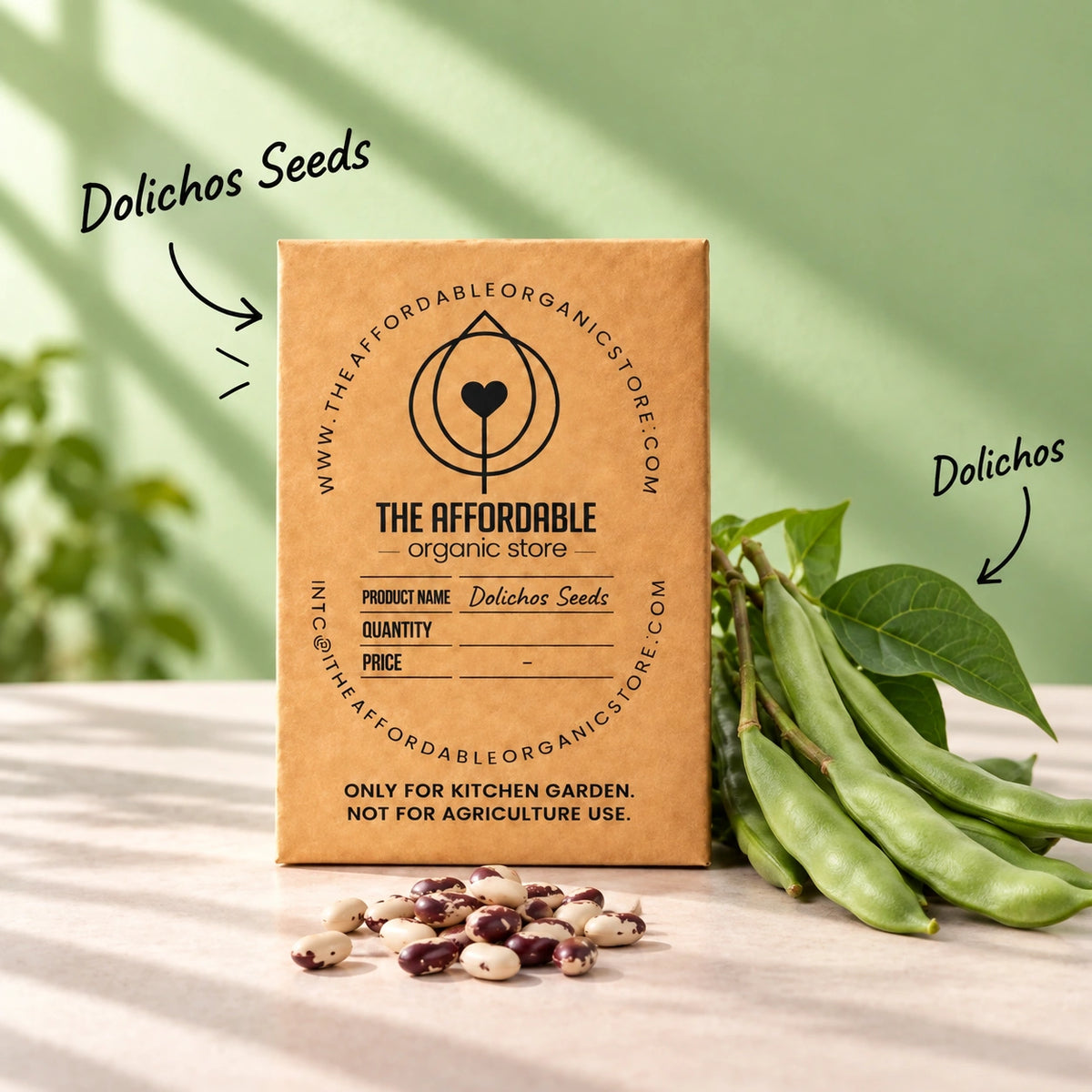 Dolichos Seeds (5 seeds)