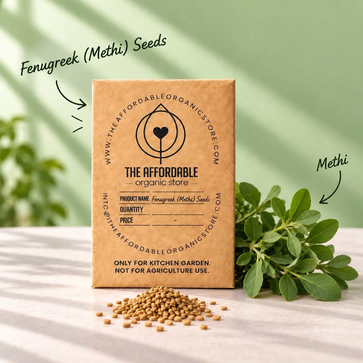 Fenugreek (Methi) Seeds (10 seeds)