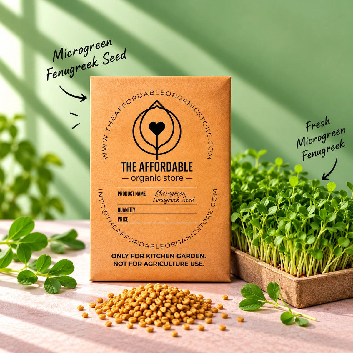 Microgreen Fenugreek Seed (10 gms)