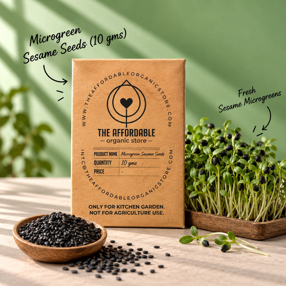 Microgreen Sesame Seeds (10 gms)