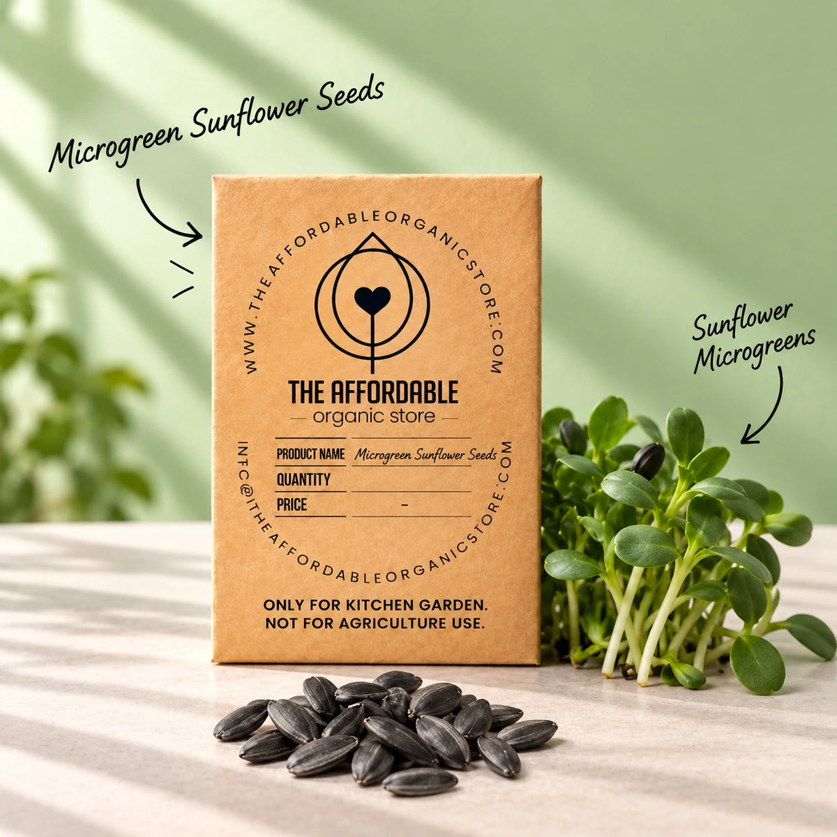 Microgreen Sunflower Seeds (10 gms)