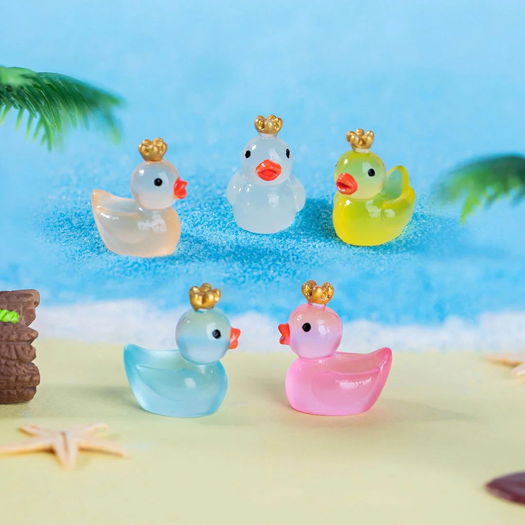 Miniature Glow Crown Duck (1Pc)