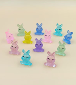 Miniature Glow Cute Rabbit Assorted (1pc)