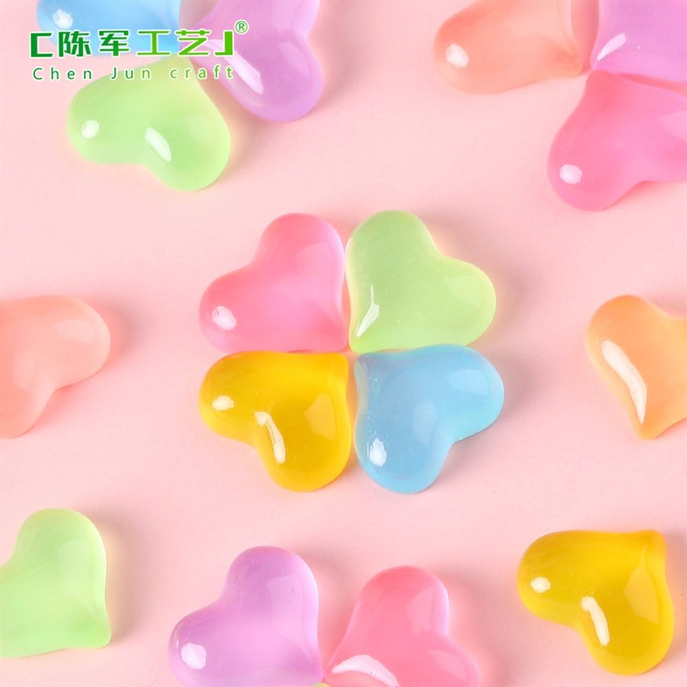 Miniature Glow Little Heart (1pc)