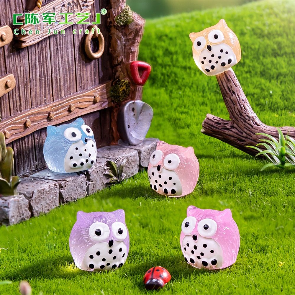 Miniature Glow Owl (1pc)
