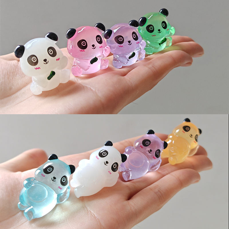 Miniature Glow Panda (1pc)