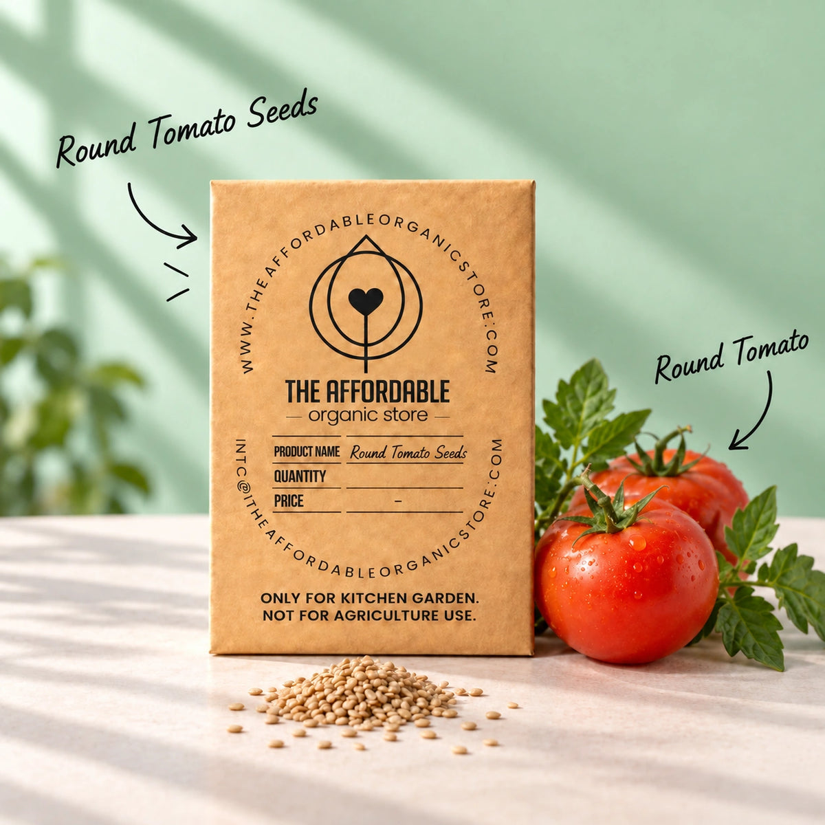 Round Tomato Seeds (15 seeds)