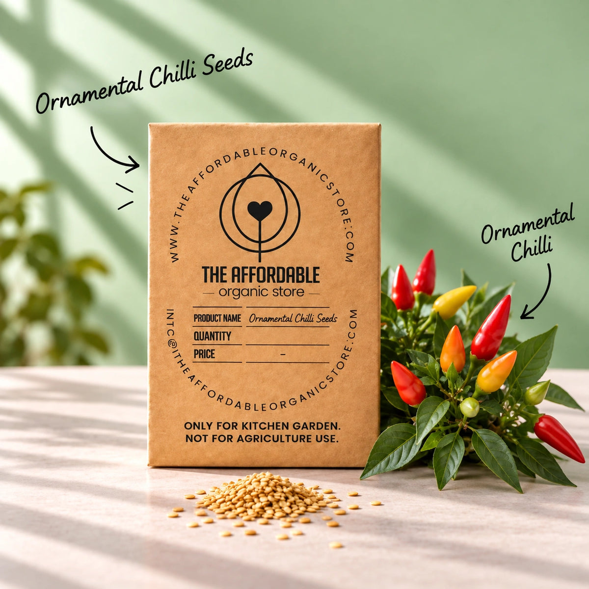 Ornamental Chilli Seeds (10 Seeds)