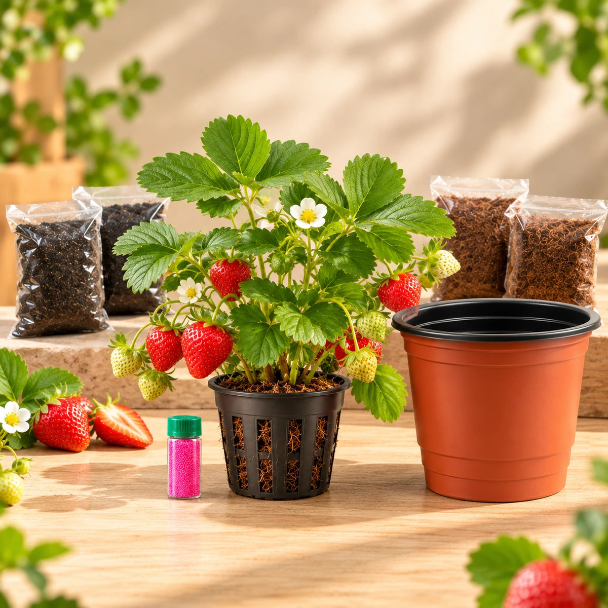 Strawberry Growing Starter Kit