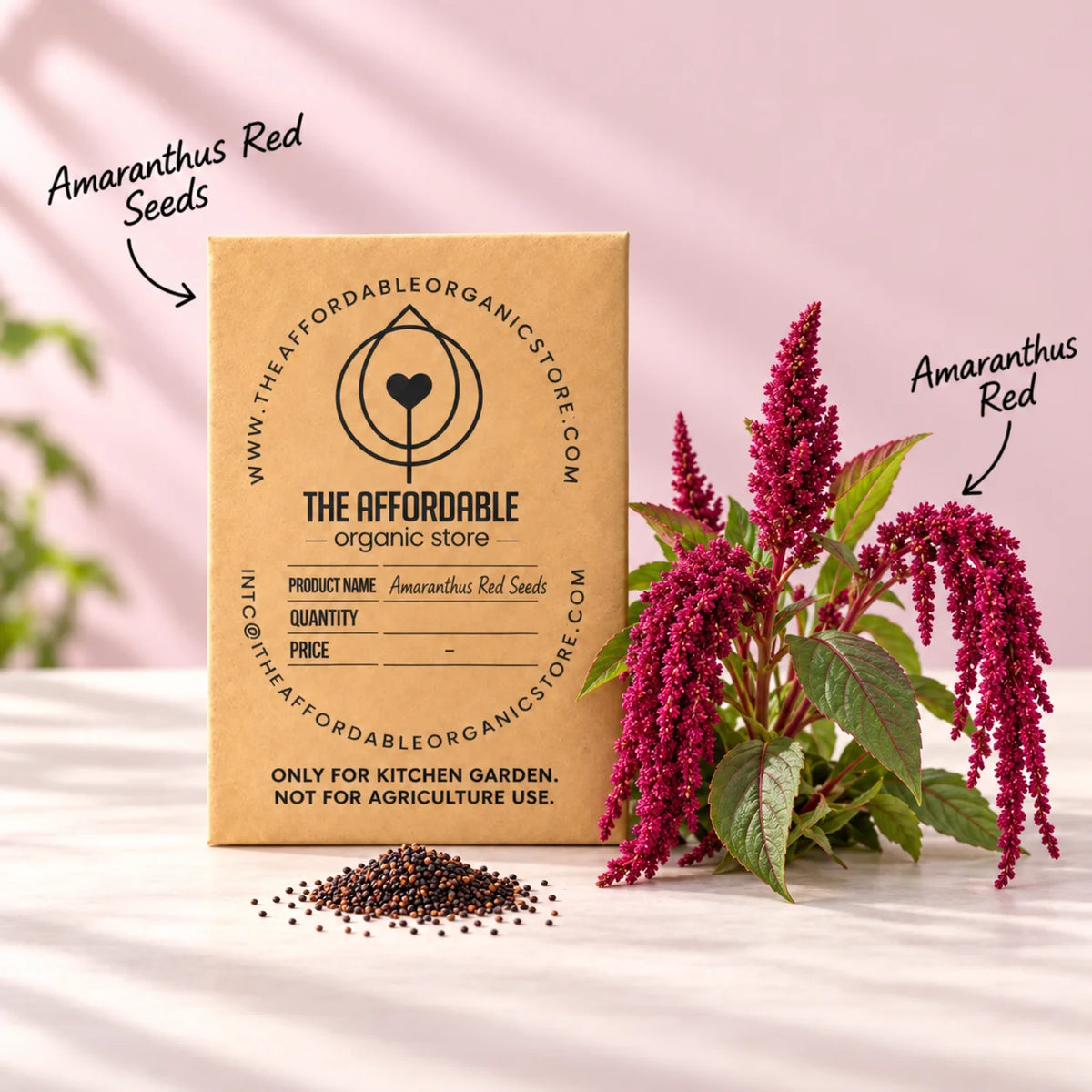 Amaranthus Red Seeds (10 seeds)