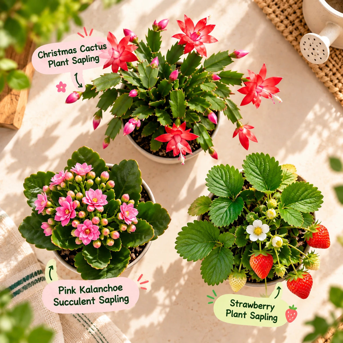 Winter Joy Plant Trio