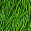 This is an image of a heap of Long Green Chillies.