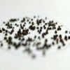 This is an image of multiple seeds of Antirrhinum Double Mixed placed against a white color background.