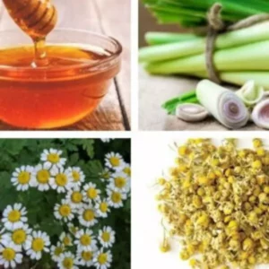 This is an image of collage of 4 pics of Morning Tea Seeds Pack.