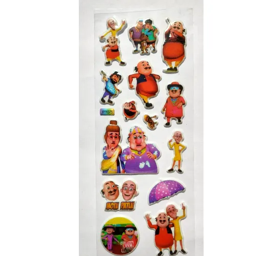 This is an image of Motu Patlu Stickers